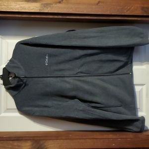 Columbia Gray Men's Zip-up Fleece XL